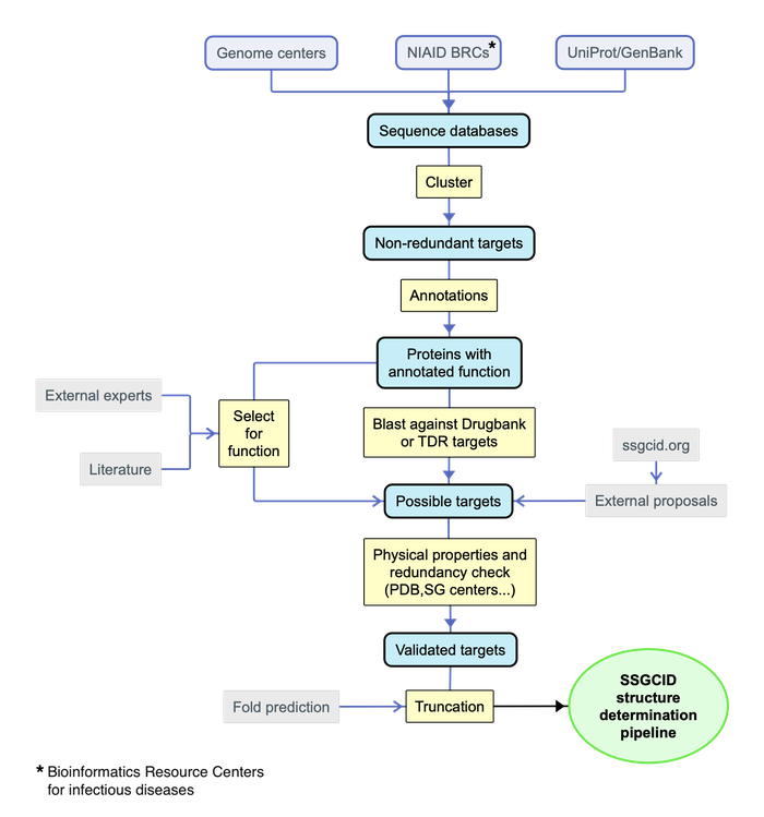 Target selection workflow